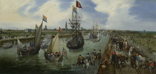 En dignitärs avresa från Middelburg, 1615